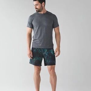 Lululemon Athletica T.H.E. Short 9 inch Seawheeze Men’s Lined Shorts